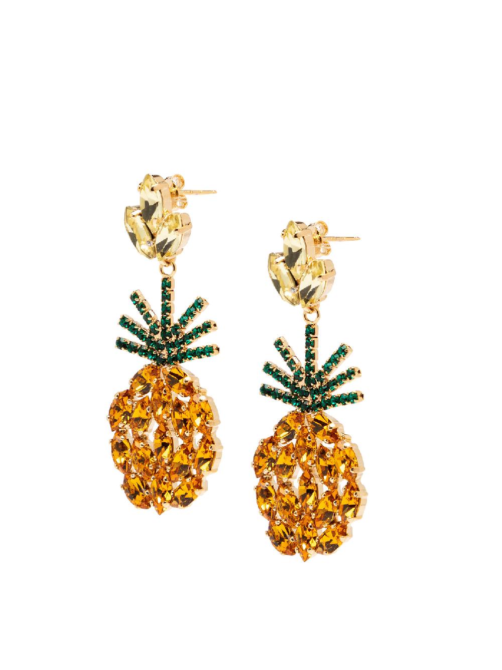 Rosantica Cornucopia Yellow Earrings Qualità Garantita