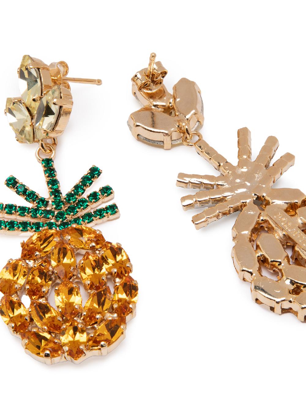 Rosantica Cornucopia Yellow Earrings Qualità Garantita