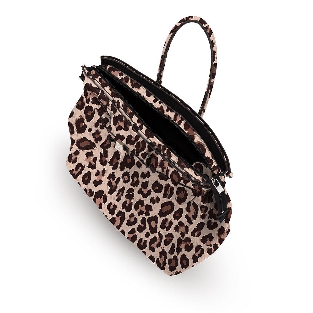 Save my bag Miss Weekender Plus - Leopard In Vendita