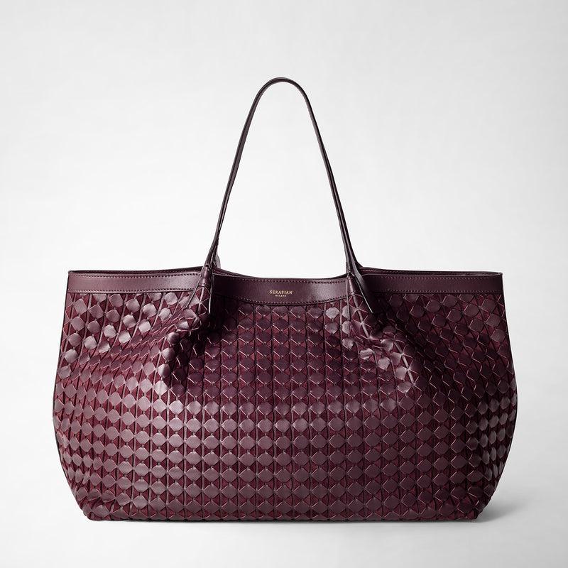 ﻿Serapian TOTE BAG SECRET IN MOSAICO Qualità
