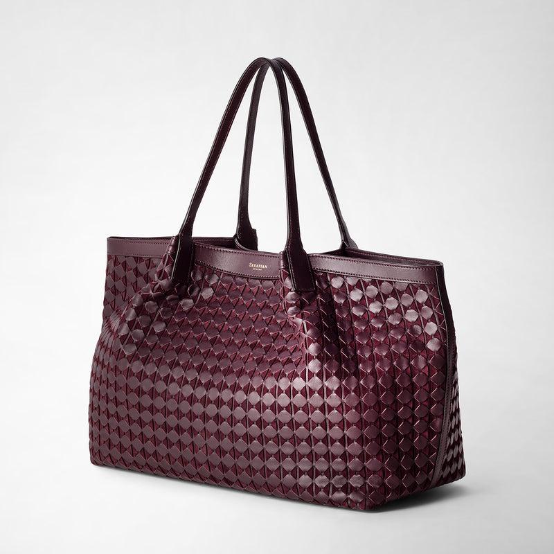 ﻿Serapian TOTE BAG SECRET IN MOSAICO Qualità