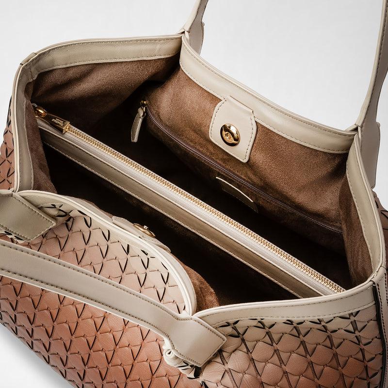 Serapian TOTE BAG SECRET PICCOLA IN MOSAICO Acquista Ora