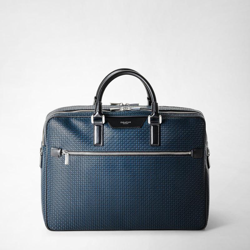Serapian Borsa business scomparto stepan blu oceano-nero Offerta