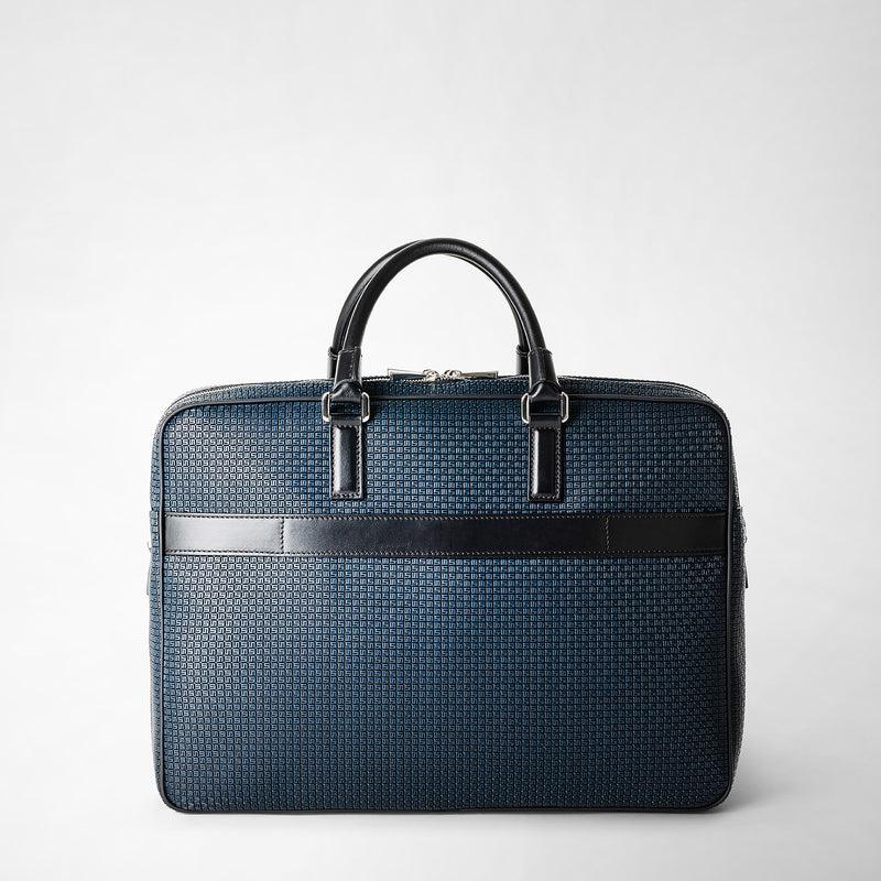 Serapian Borsa business scomparto stepan blu oceano-nero Offerta