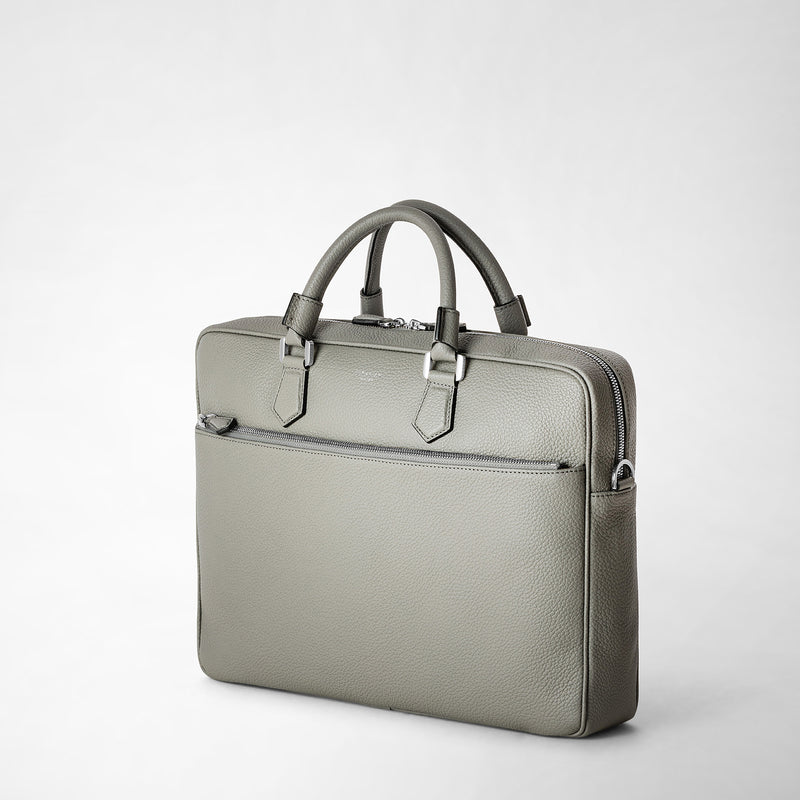 Serapian BORSA BUSINESS SLIM IN PELLE CACHEMIRE In Vendita