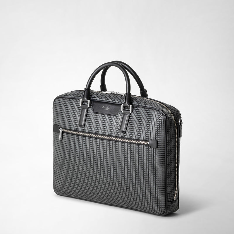 Serapian Borsa business slim in stepan asfalto-nero I Più Venduti