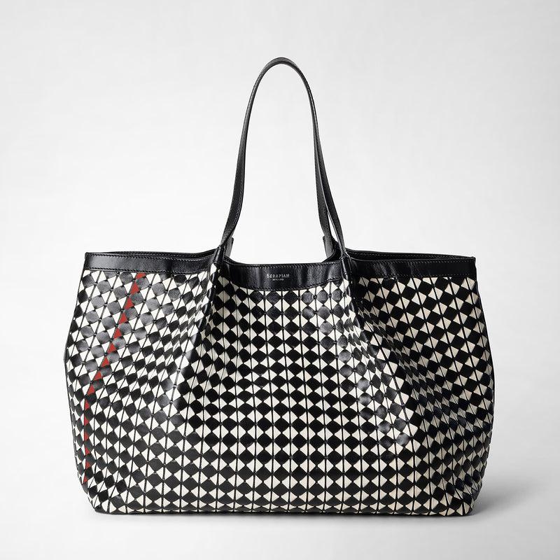 Serapian TOTE BAG SECRET IN MOSAICO In Linea
