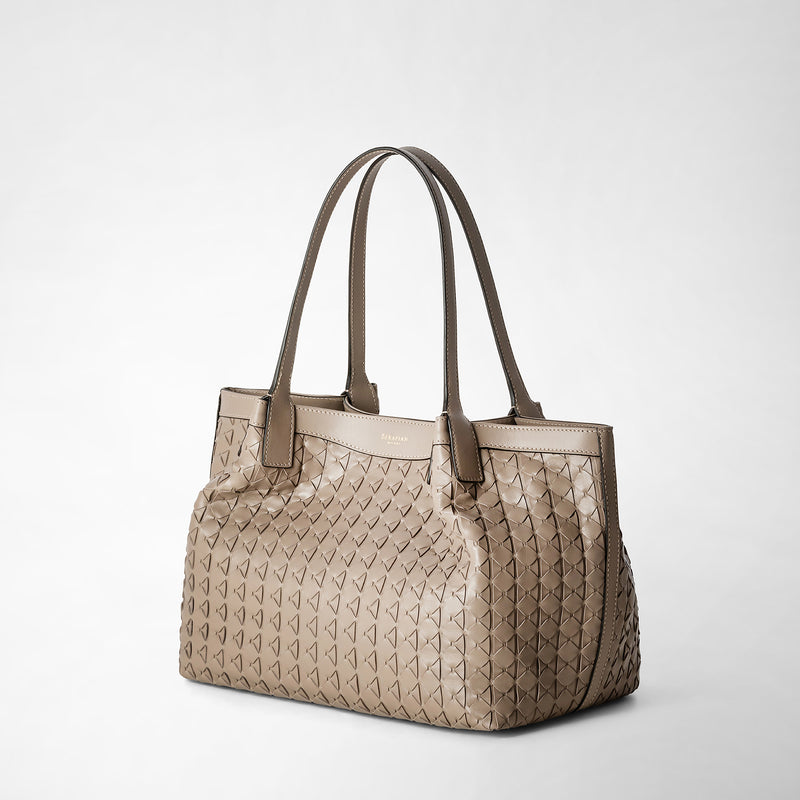 Serapian TOTE BAG SECRET PICCOLA IN MOSAICO Pezzi Unici
