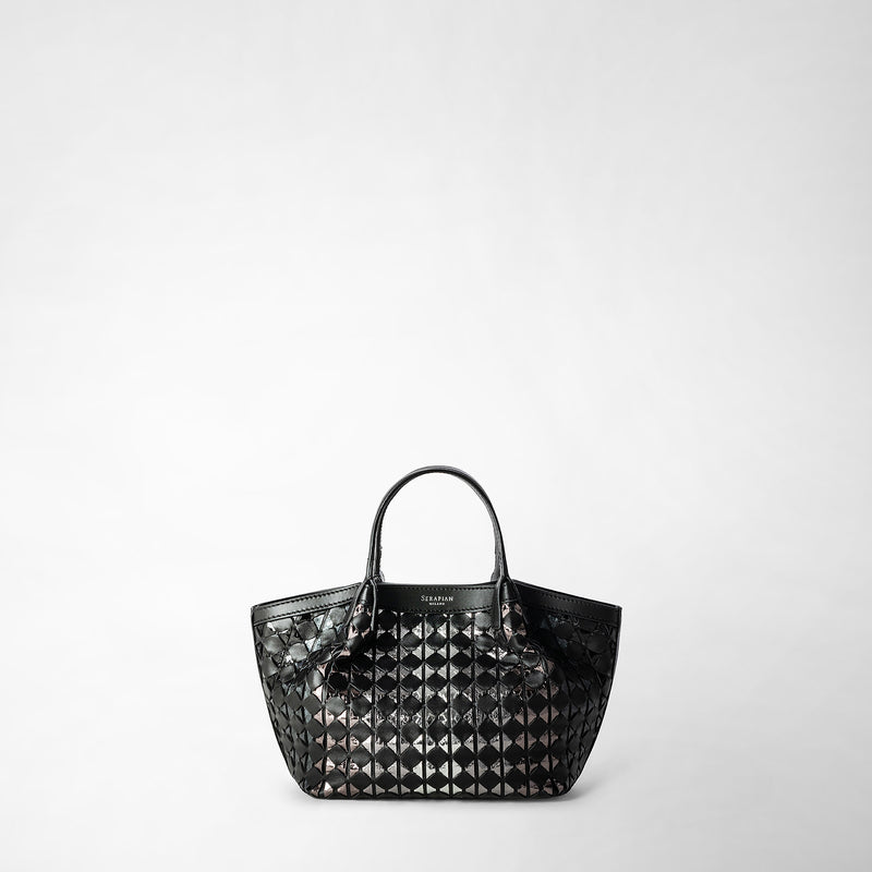 Serapian BORSA SECRET MINI IN MOSAICO ED ELAPHE Outlet