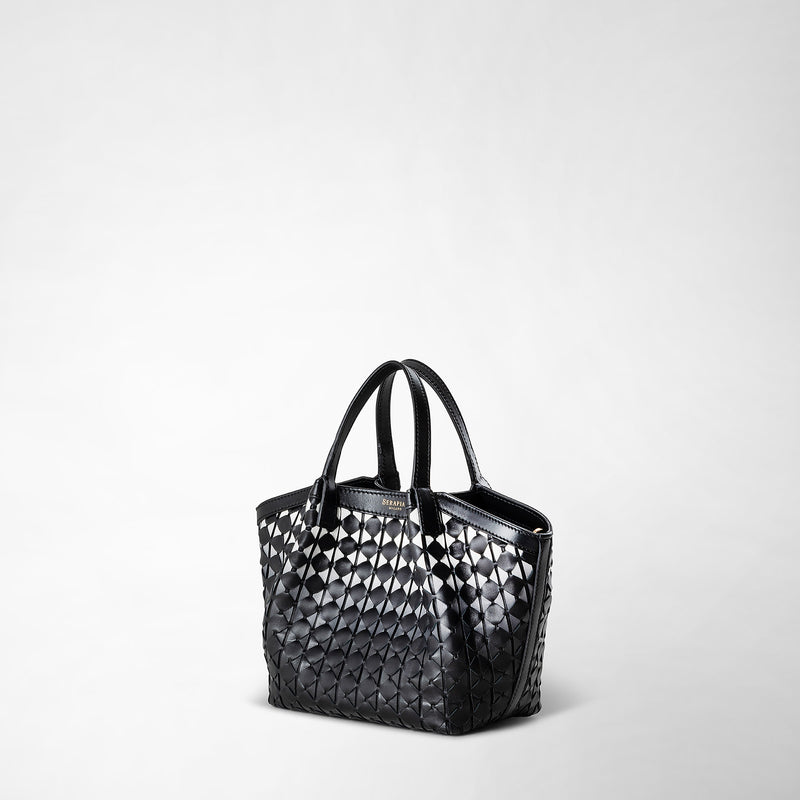 Serapian Borsa secret mini in mosaico chiaroscuro Saldi