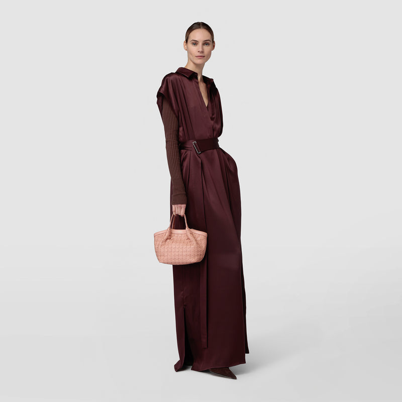 Serapian Borsa secret mini in mosaico blush