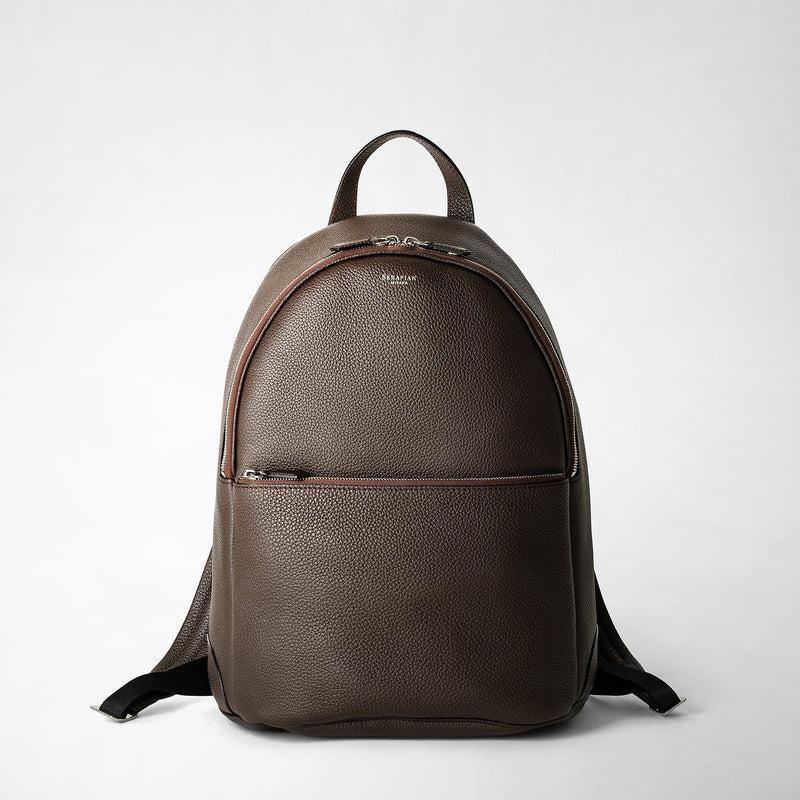 Serapian Backpack in cachemire leather espresso Italy