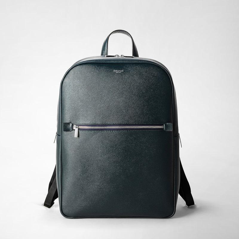 Serapian Zaino in pelle evoluzione blu navy Vendita