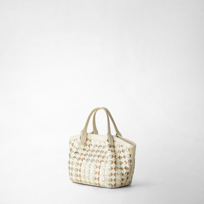 Serapian BORSA SECRET MINI IN MOSAICO ED ELAPHE Shopping Online