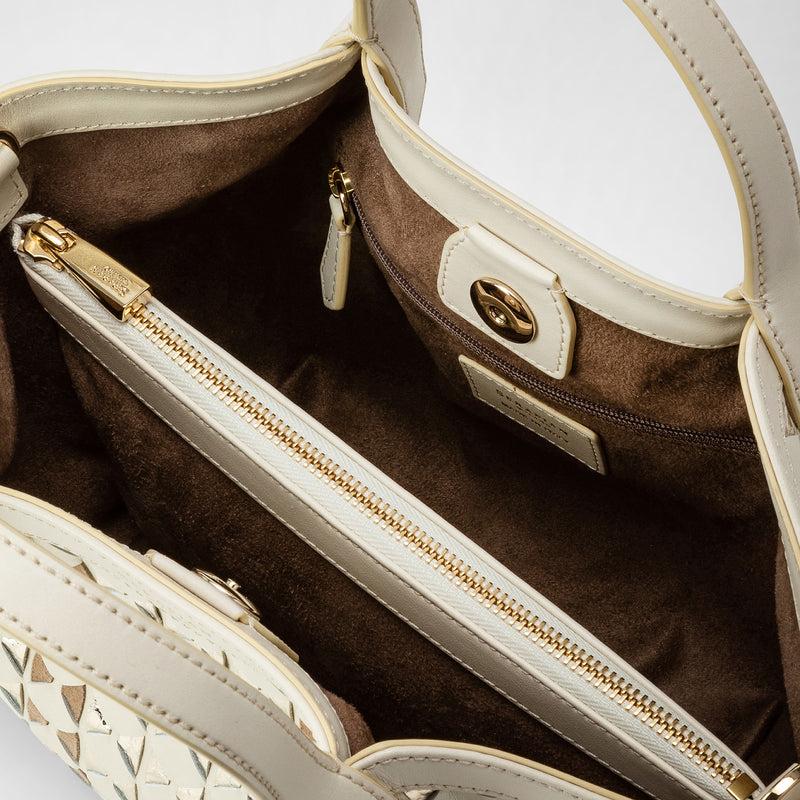 Serapian BORSA SECRET MINI IN MOSAICO ED ELAPHE Shopping Online
