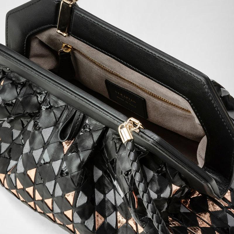 Serapian CLUTCH SECRET IN MOSAICO MESTIERI D'ARTE Offerte