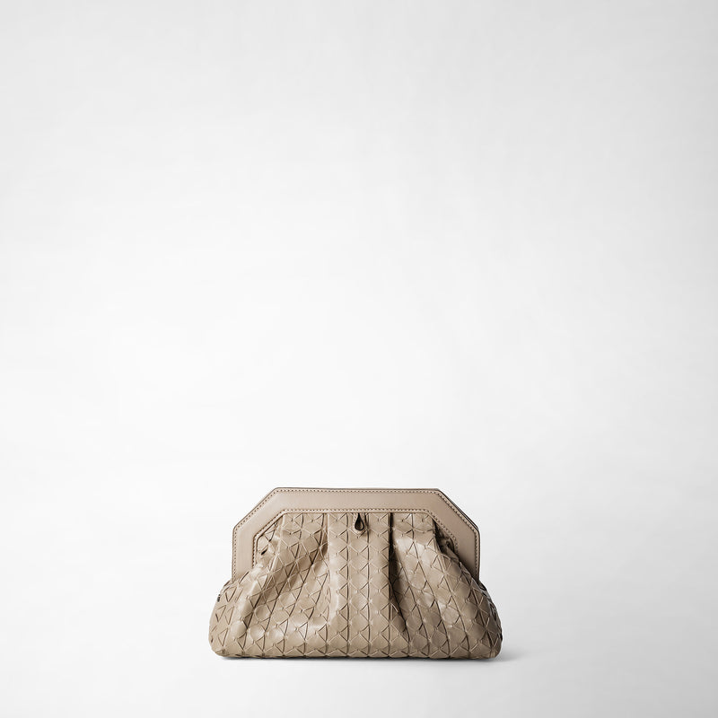 Serapian CLUTCH SECRET IN MOSAICO Vendita Calda