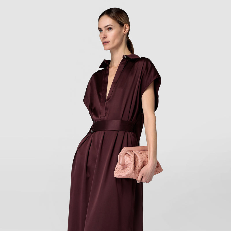 Serapian Clutch secret in mosaico blush Negozio