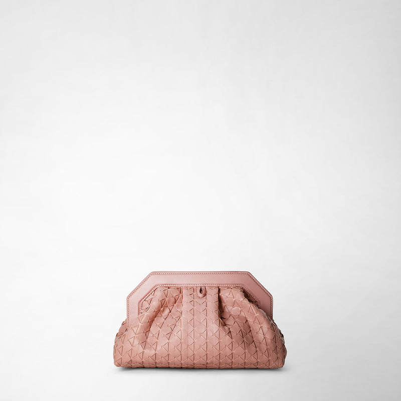 Serapian Clutch secret in mosaico blush Negozio