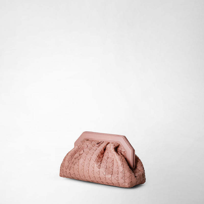 Serapian Clutch secret in mosaico blush Negozio