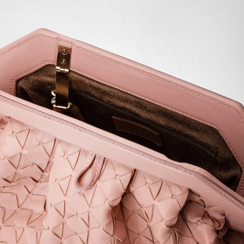 Serapian Clutch secret in mosaico blush Negozio