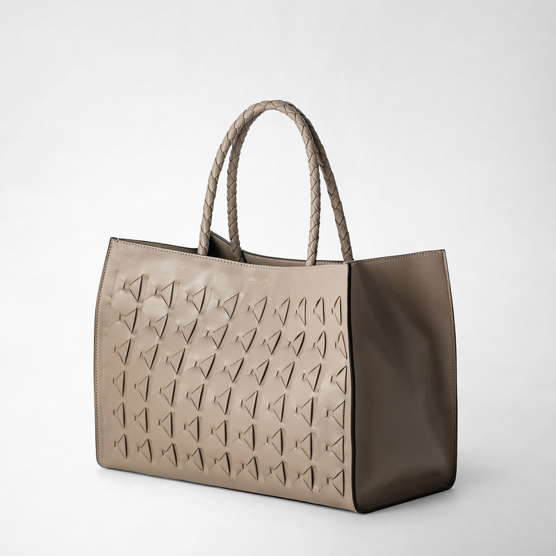 Serapian 1928 tote bag in mosaico sahara Italy