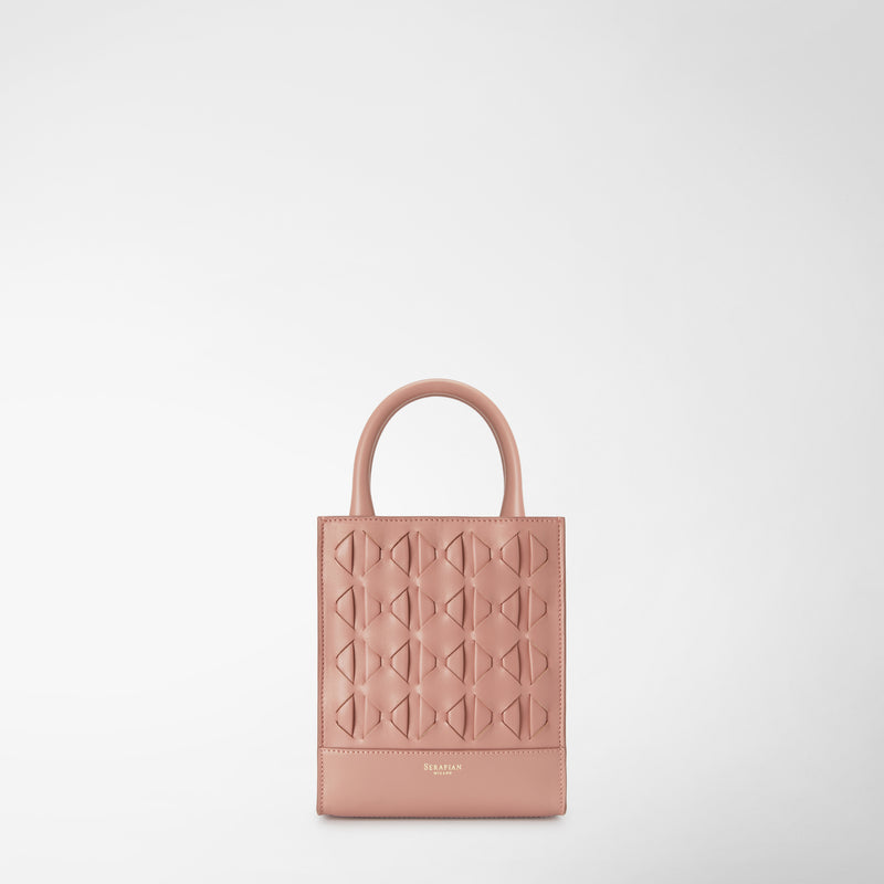 Serapian Borsa 1928 tote mini in mosaico blush Shopping Online