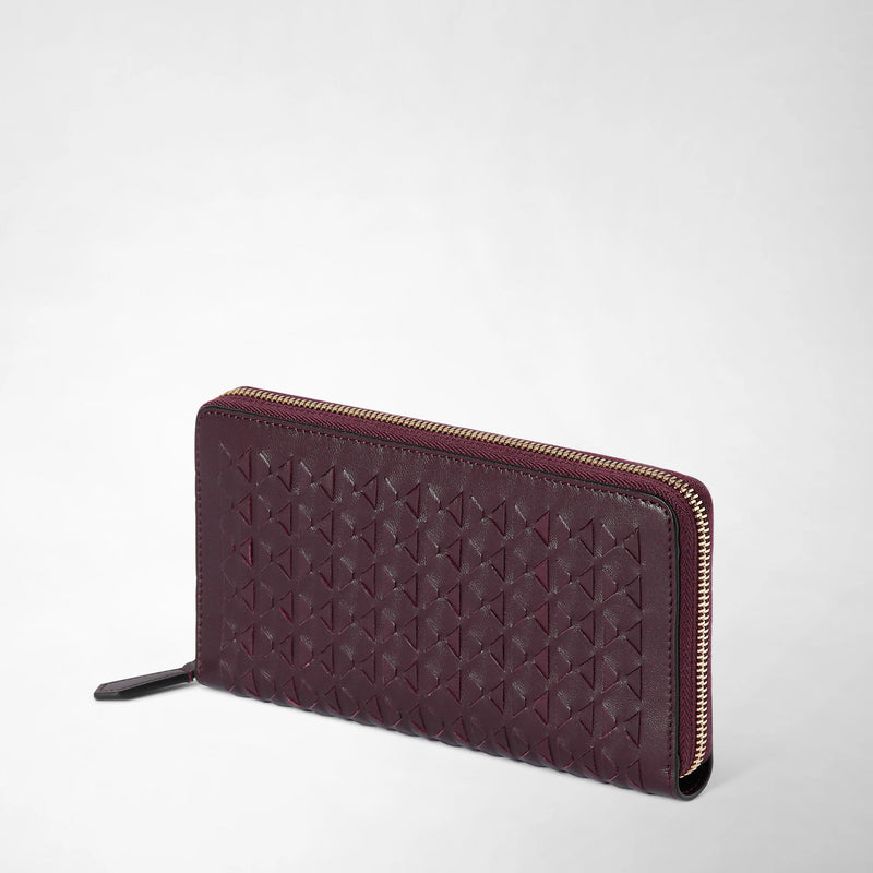 Serapian PORTAFOGLIO CON ZIP IN MOSAICO Offerta