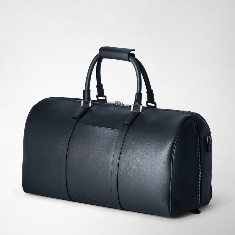 Serapian Borsa da viaggio in pelle evoluzione blu navy Offerte