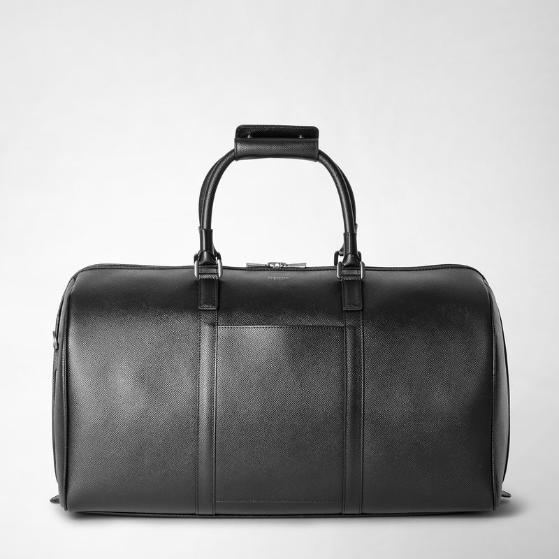 Serapian Borsa da viaggio in pelle evoluzione nero eclissi Hotsell