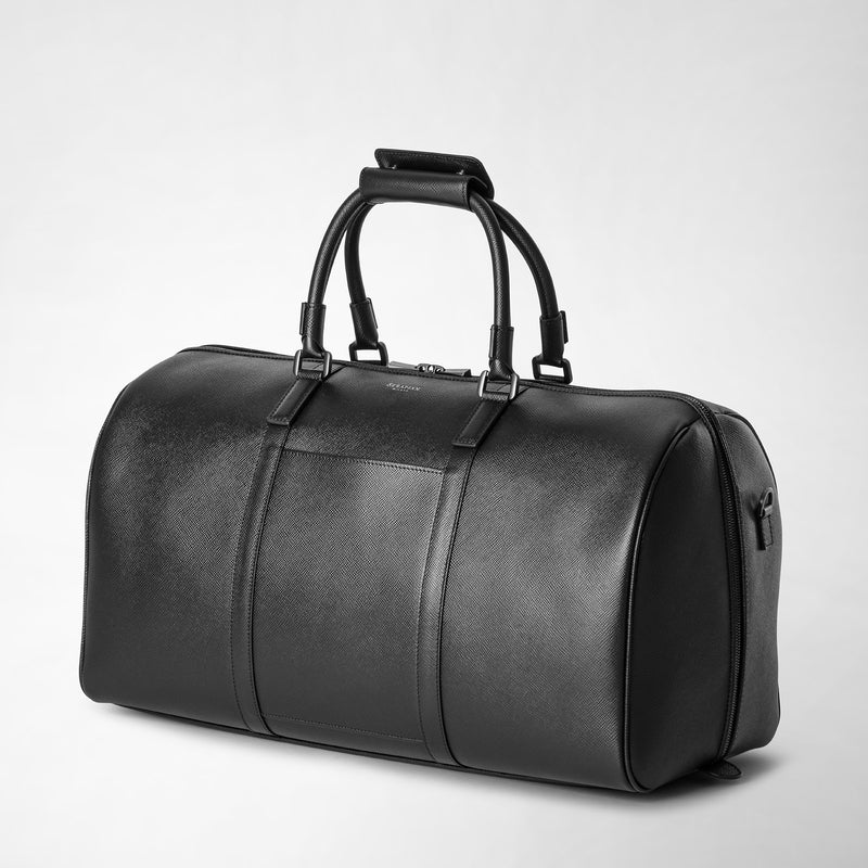 Serapian Borsa da viaggio in pelle evoluzione nero eclissi Hotsell