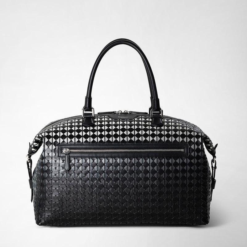 Serapian Travel bag in mosaico chiaroscuro Moda