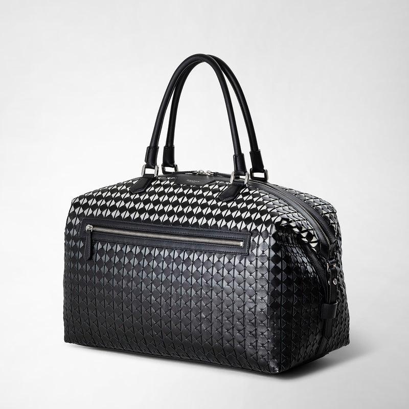Serapian Travel bag in mosaico chiaroscuro Moda