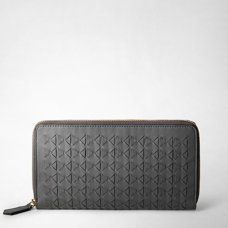 Serapian PORTAFOGLIO CON ZIP IN MOSAICO