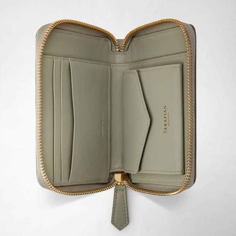 Serapian PORTAFOGLIO MINI CON ZIP IN MOSAICO Promozione Limitata