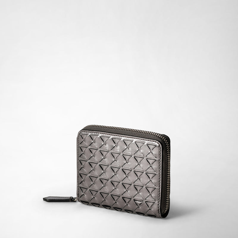 Serapian PORTAFOGLIO MINI CON ZIP IN MOSAICO Presa