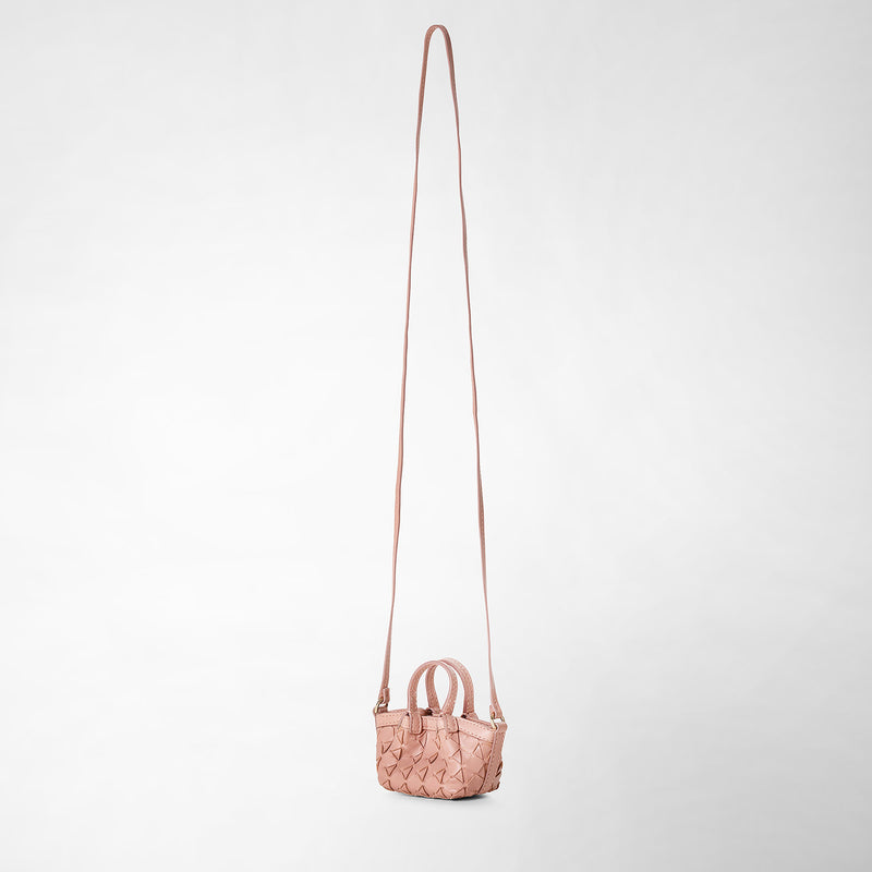 Serapian Borsa secret nano in mosaico blush Promozione Limitata