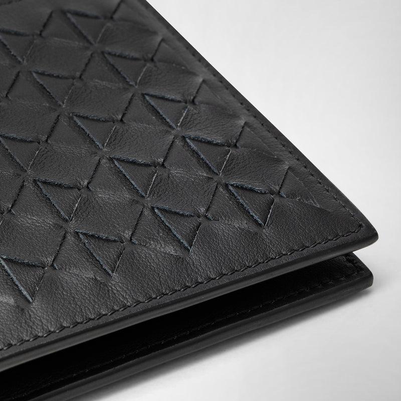 Serapian 8-card billfold in mosaico black I Più Venduti