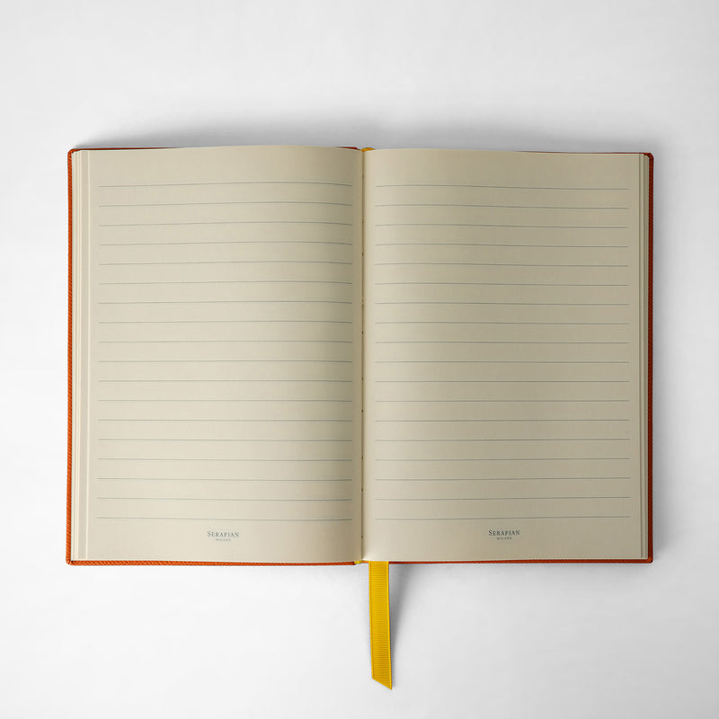 Serapian Notebook in evoluzione leather flame Prezzo Ridotto