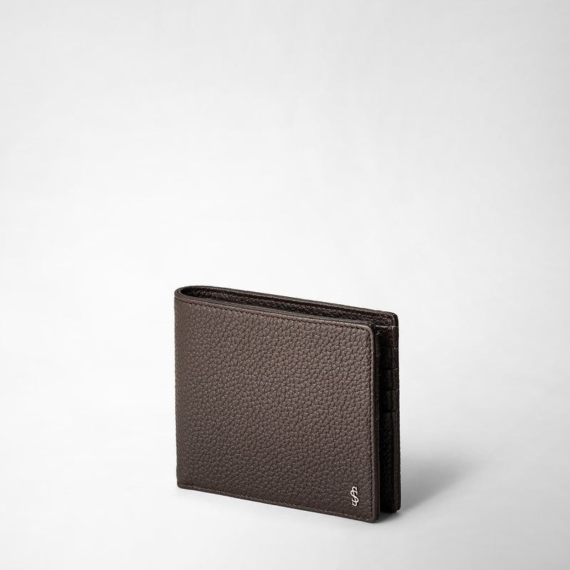 Serapian Portafoglio per 8 carte in pelle cachemire espresso Offerte