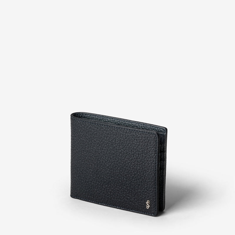 Serapian Portafoglio per 8 carte in pelle cachemire blu Hotsell