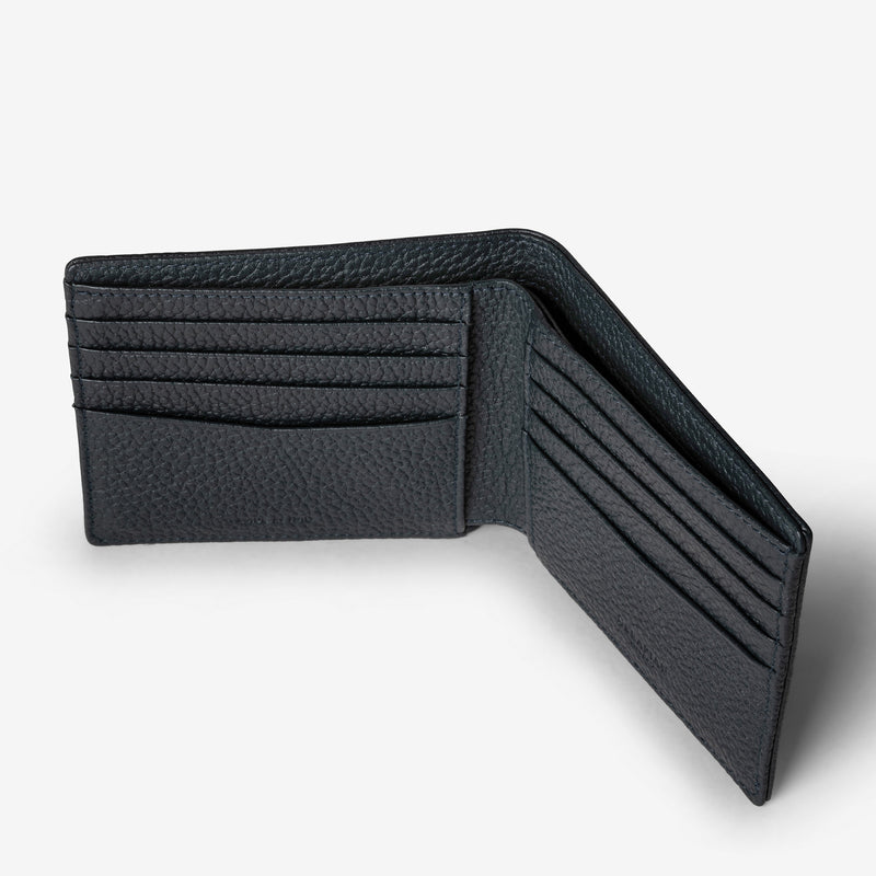 Serapian Portafoglio per 8 carte in pelle cachemire blu Hotsell