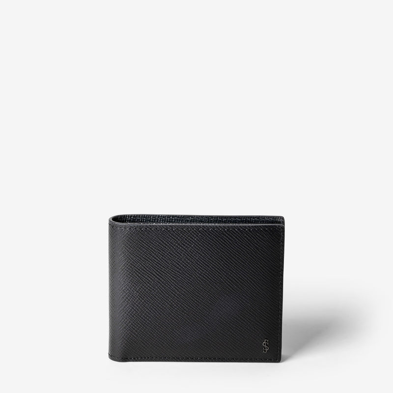 Serapian Portafoglio per 8 carte pelle evoluzione nero