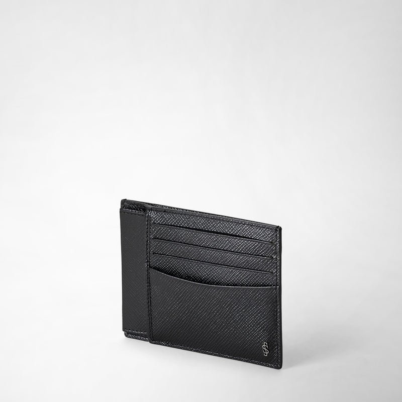 Serapian PORTACARTE PER 3 CARTE E PORTA DOCUMENTI IN PELLE EVOLUZIONE Moda