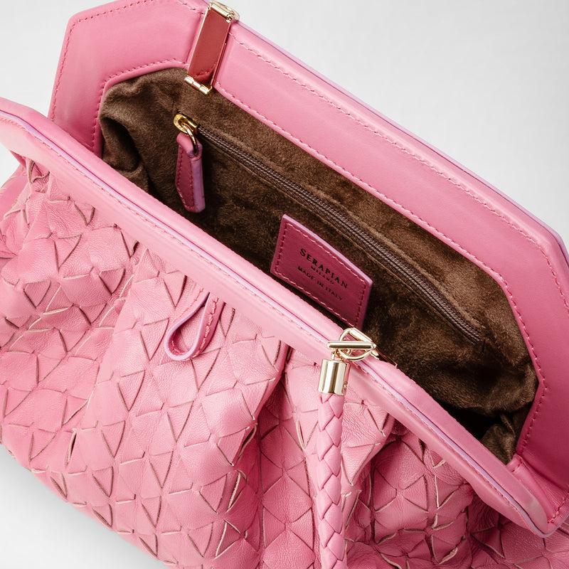 Serapian Secret clutch bag in mosaico petal Negozi Online