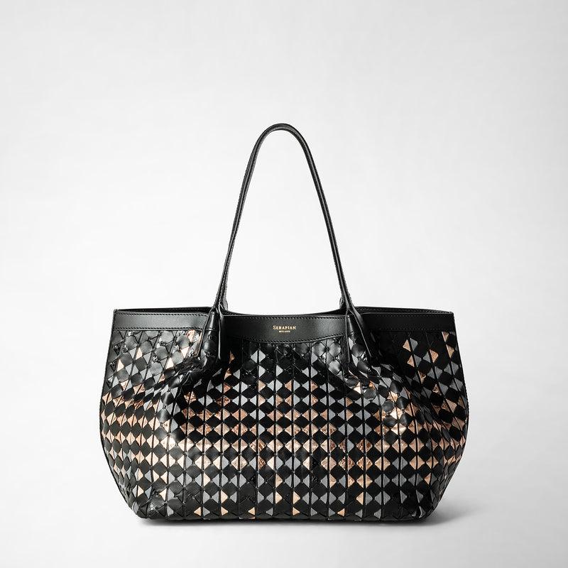 Serapian TOTE BAG SECRET PICCOLA IN MOSAICO MESTIERI D'ARTE In Saldo