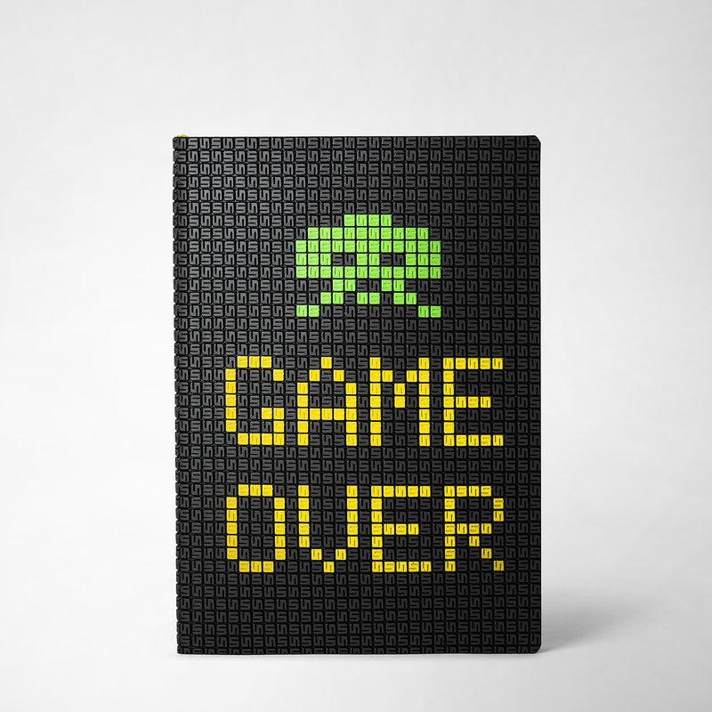 Serapian Quaderno in stepan nero space invaders Offerta migliore