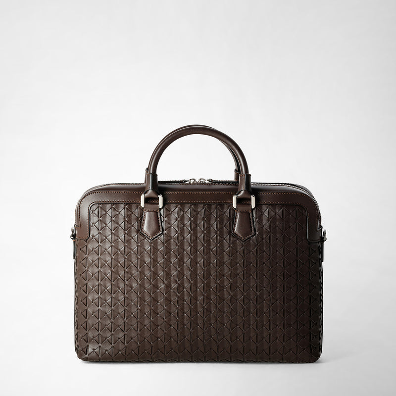 Serapian BORSA BUSINESS EXTRA SLIM IN MOSAICO Enormi risparmi