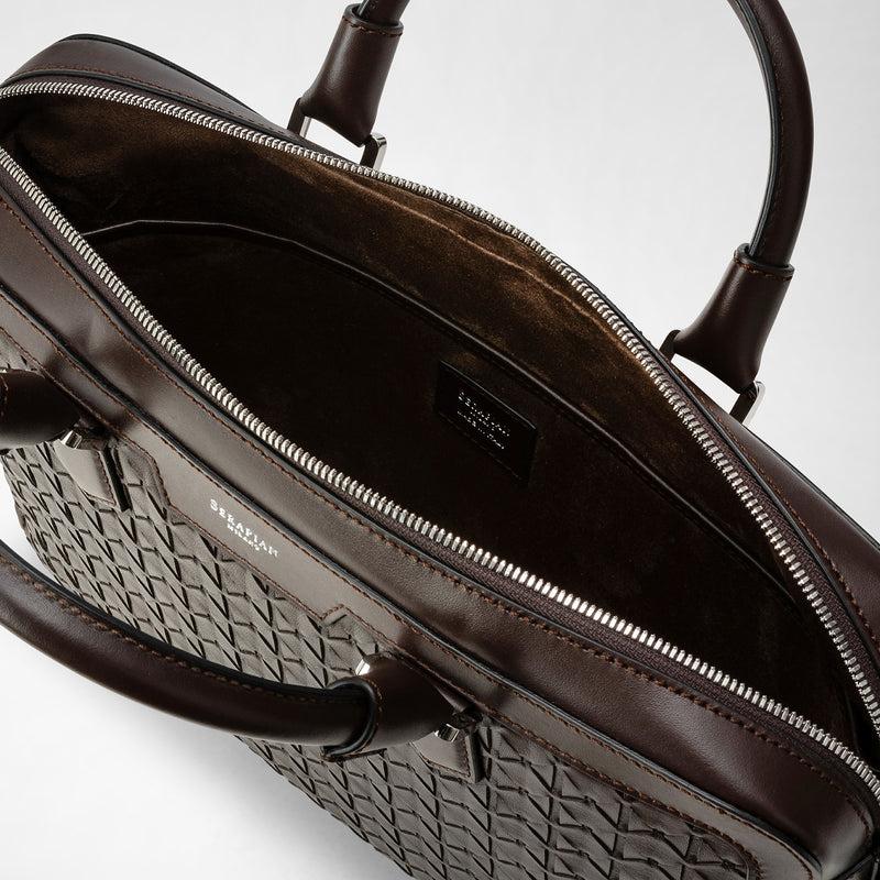 Serapian BORSA BUSINESS EXTRA SLIM IN MOSAICO Enormi risparmi