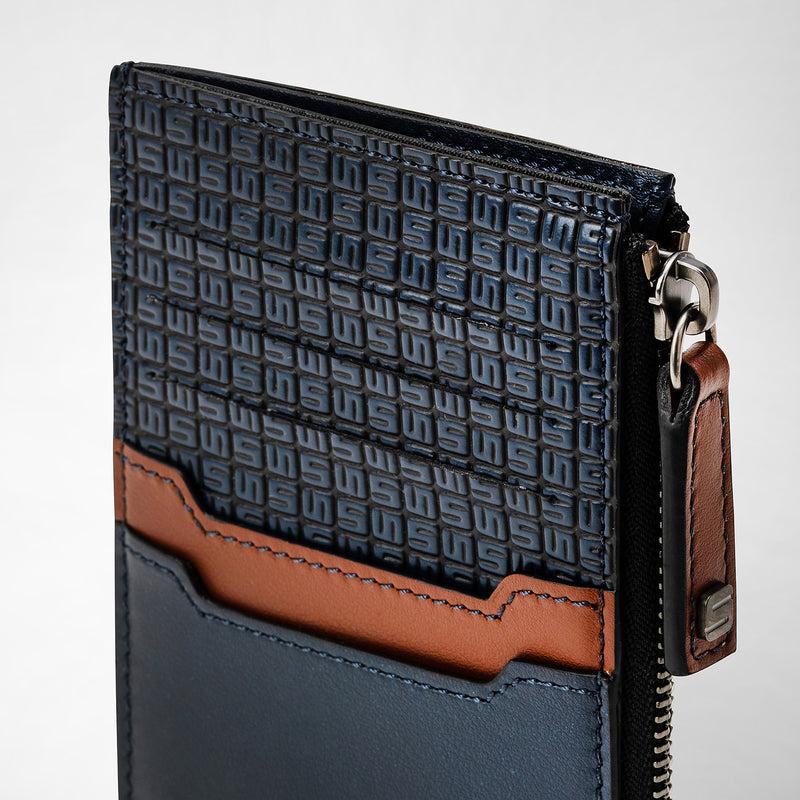 Serapian PORTACARTE CON ZIP IN STEPAN 72 Latest stili
